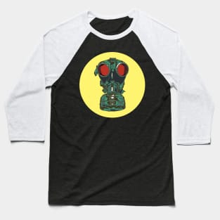 Gas Mask Baseball T-Shirt